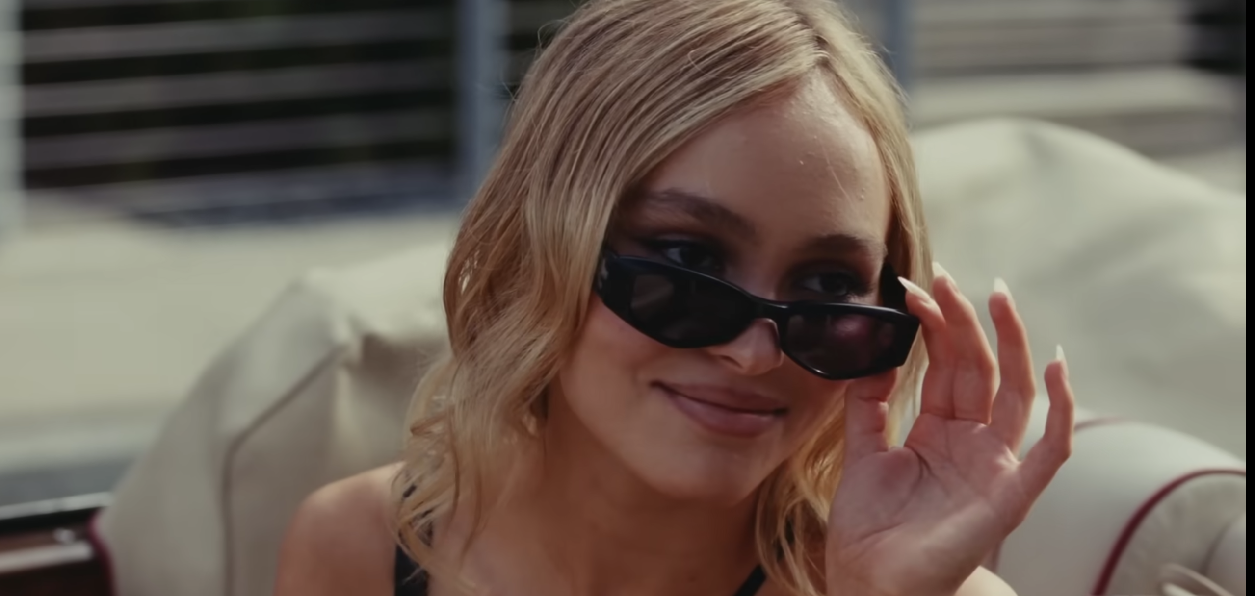 Jocelyn in 'The Idol' Wearing Sunglasses