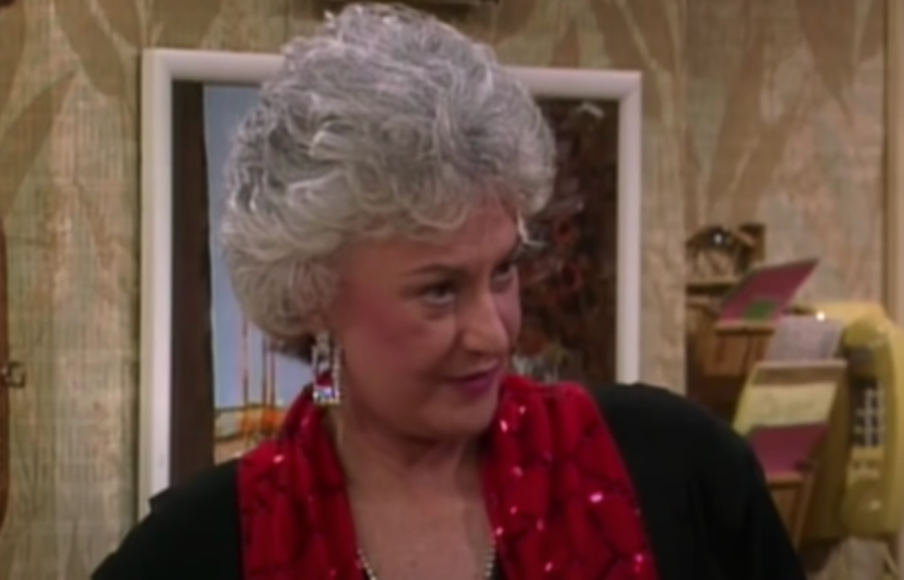 Bea Arthur as Dorothy Zbornak in 'The Golden Girls'