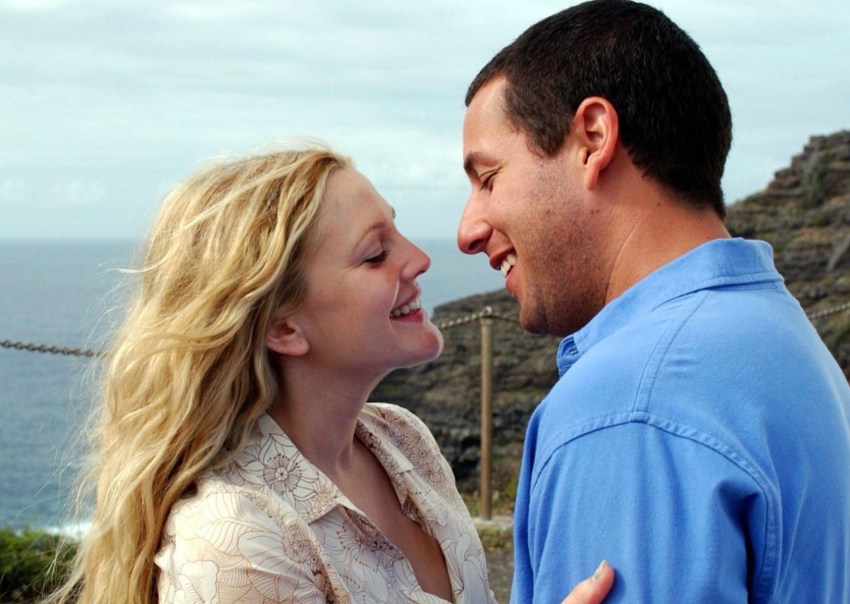 Drew Barrymore and Adam Sandler in 50 First Dates (2004)