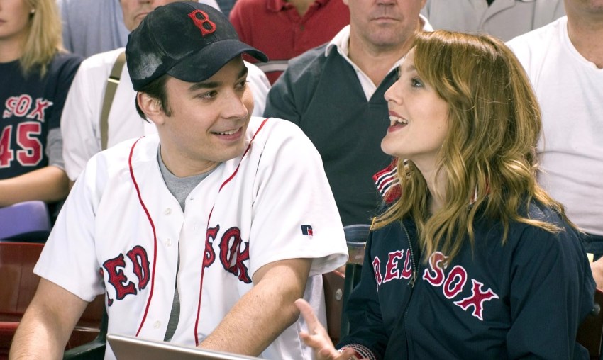 Drew Barrymore and Jimmy Fallon in Fever Pitch (2005)