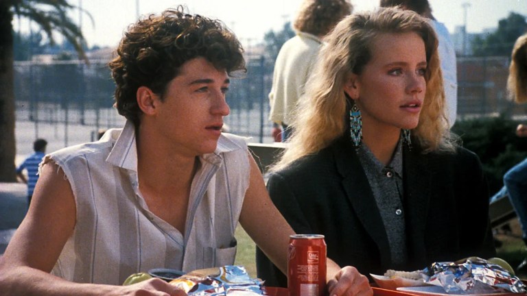 Patrick Dempsey and Amanda Peterson in Can't Buy Me Love