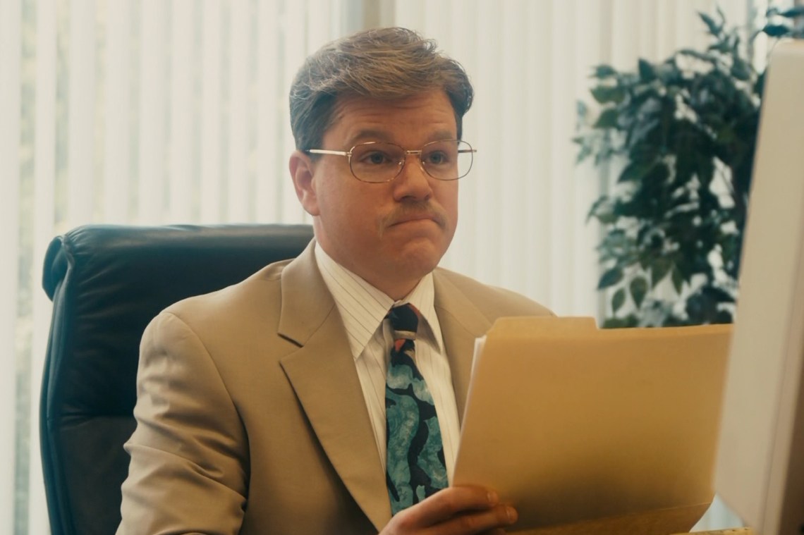 Matt Damon in The Informant!