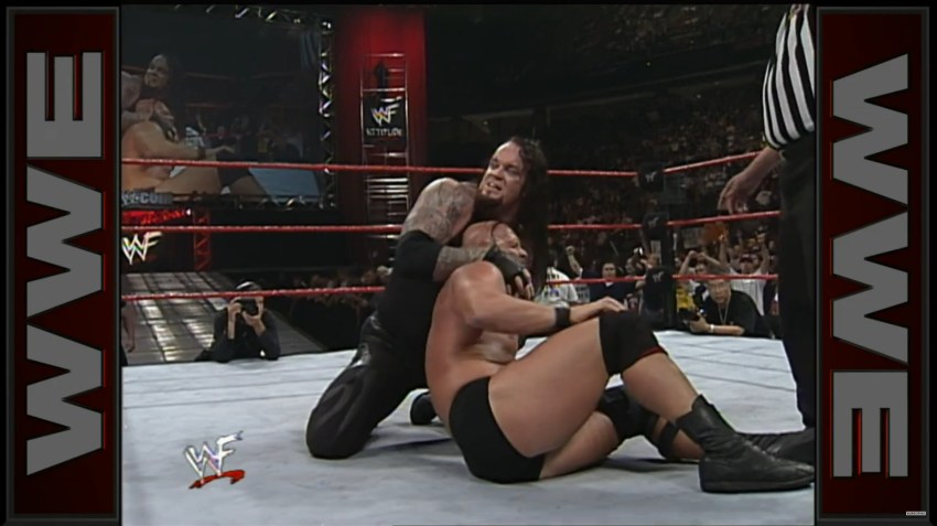 The Undertaker vs Stone Cold Steve Austin on RAW, June 28, 1999.