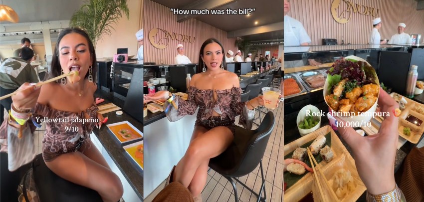 How One Sushi Dinner At Coachella Cost An Influencer $1,000