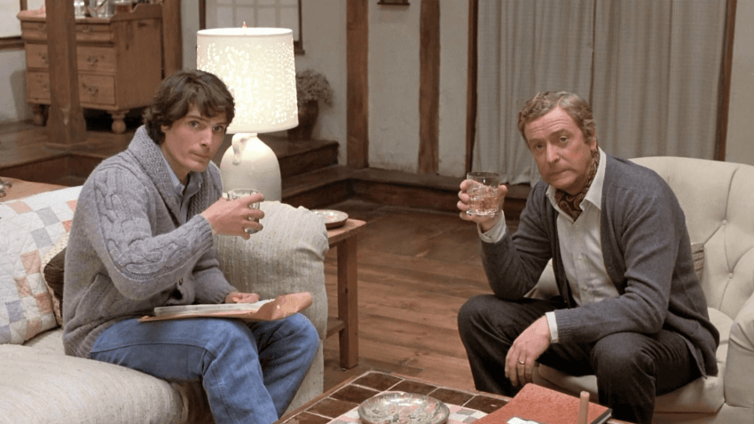 Michael Caine and Christopher Reeve’s Forgotten Twisty ‘Who’ll-Do-It’ Black Comedy Is The Perfect Watch For ‘Knives Out’ Fans