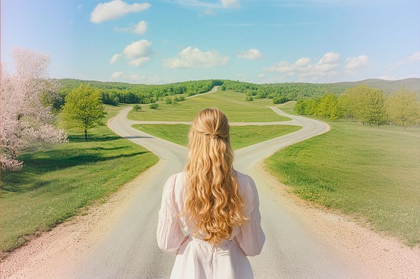 When Standing At A Crossroads, God Is Here To Guide You