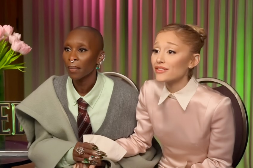 Ariana Grande Can’t Stop Touching Cynthia Erivo And We’ve All Been Complicit