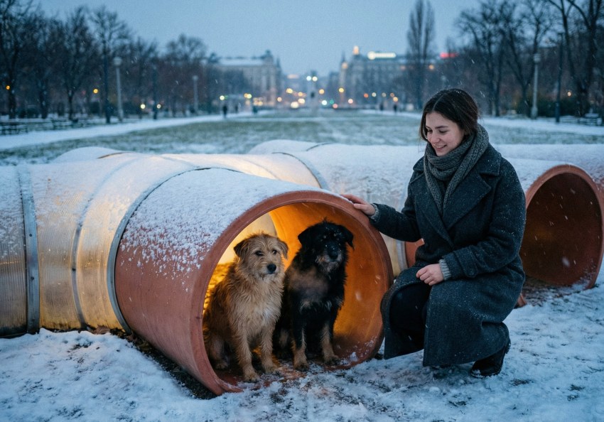 Did Hungary Really Build Solar-Heated Tunnels To Keep Stray Dogs Warm This Winter?