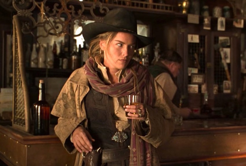 Sharon Stone had to become the best quick draw in America to make “The Quick and the Dead” because there were no women to double her.