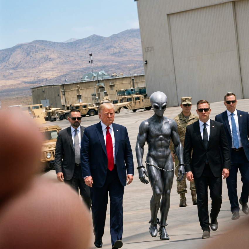 Trump’s AI Alien Post Looks Like a Meme, but Here’s the Disclosure Timeline Behind It