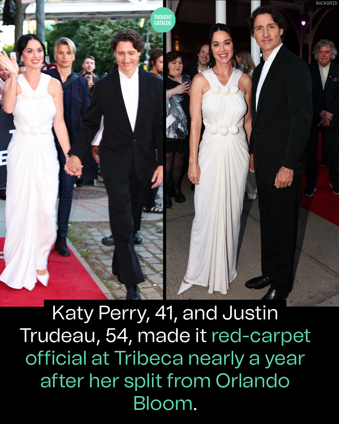 Katy Perry, 41, and Justin Trudeau, 54, Made It Red-Carpet Official at Tribeca Nearly a Year After Her Split from Orlando Bloom.