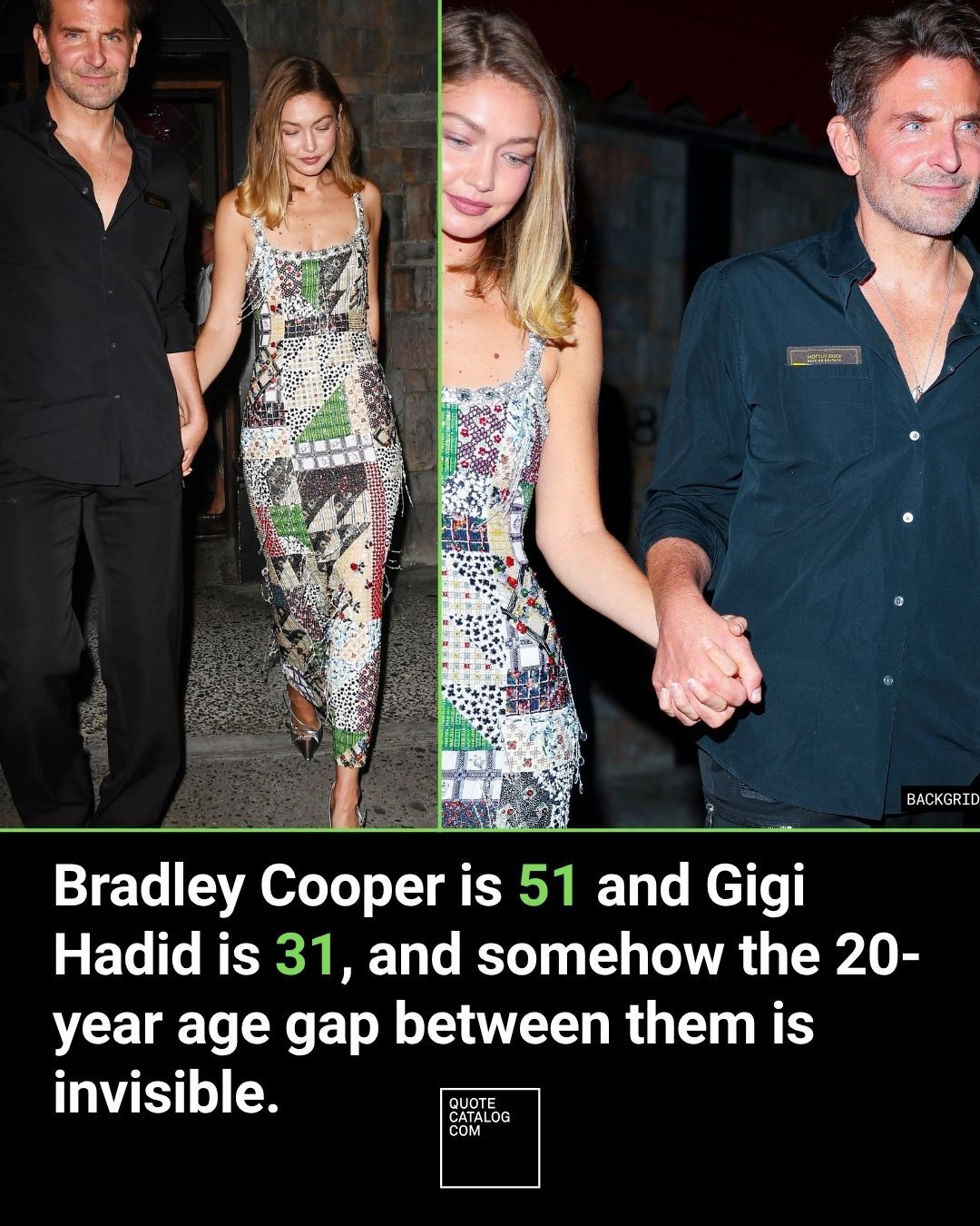 Bradley Cooper Is 51 and Gigi Hadid Is 31, and Somehow the 20-Year Age Gap Between Them Is Invisible
