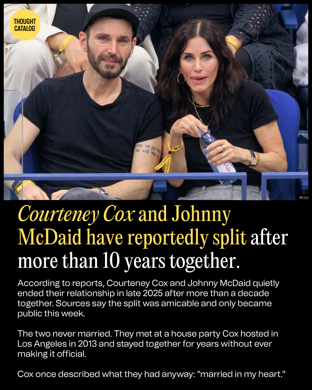 Courteney Cox and Johnny Mcdaid Have Reportedly Split After More Than 10 Years Together