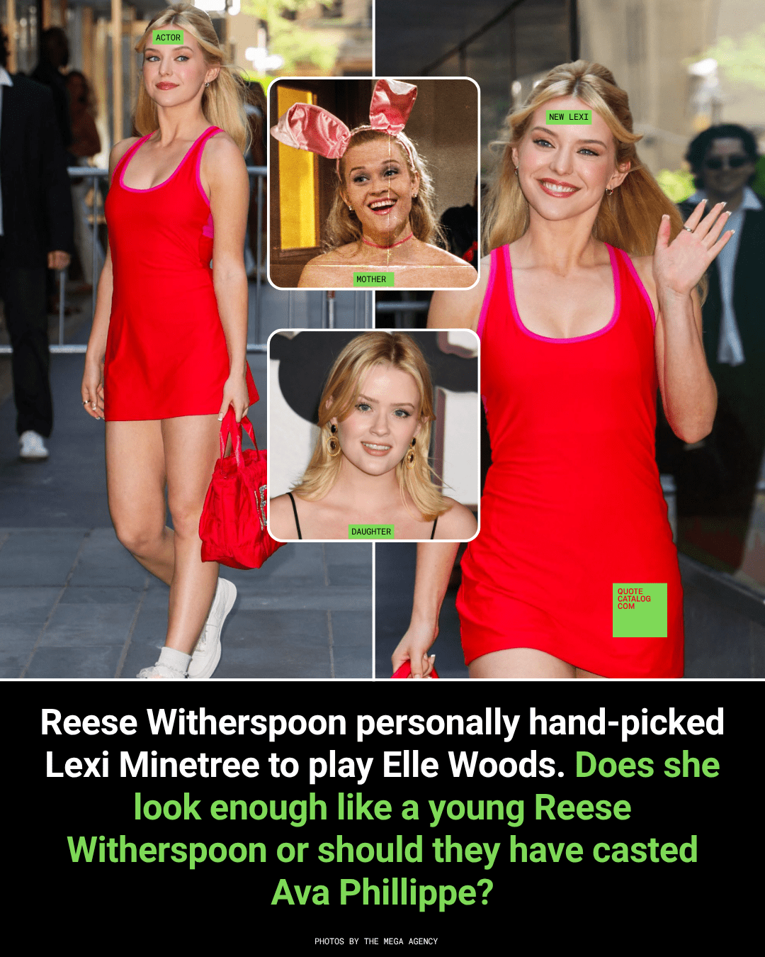 Reese Witherspoon Personally Hand-Picked Lexi Minetree to Play Elle Woods. Does She Look Enough Like a Young Reese Witherspoon or Should They Have Casted Ava Phillippe?