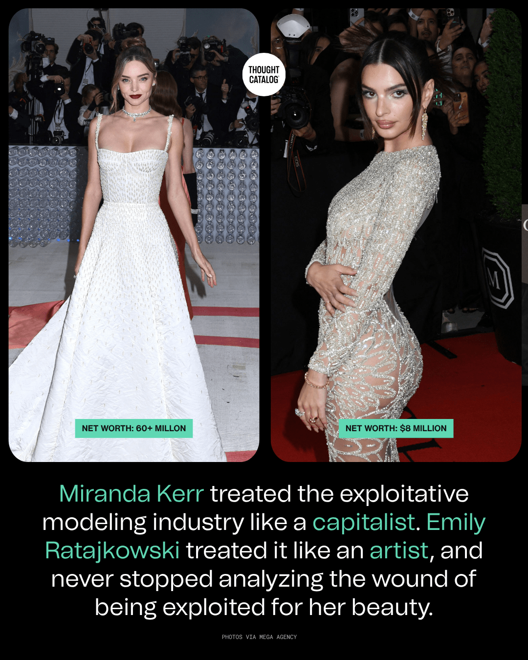 What Does a Model Do with an Industry That Exploits Her? Miranda Kerr and Emily Ratajkowski Chose Opposite Paths