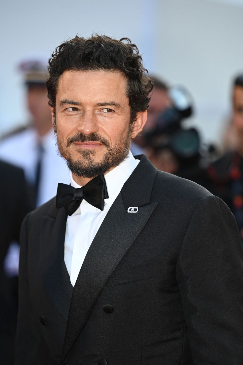 Orlando Bloom on the Closing Ceremony red carpet