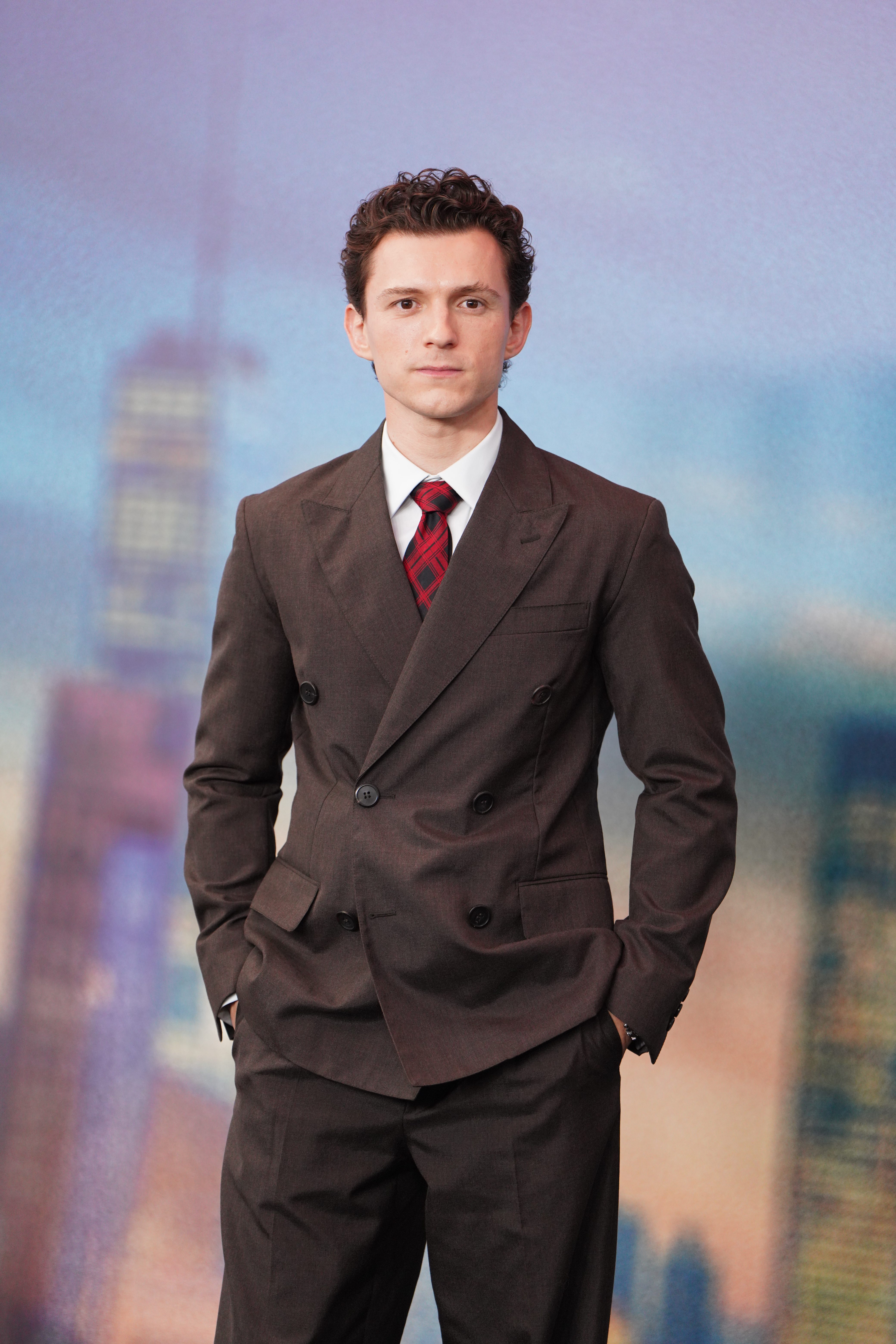 Tom Holland at the Shanghai premiere of Spider-Man: Brand New Day