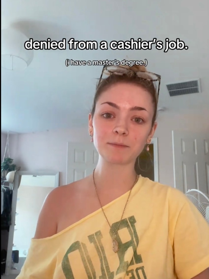 A Woman with a Bachelor’s and a Master’s Says BOTH Walmart and Target Rejected Her for a Cashier Job