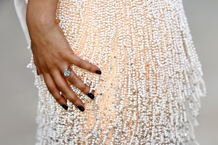 All the Photos of Zendaya at the Odyssey Premiere in Schiaparelli, Including Close-Ups of Her Wedding Rings