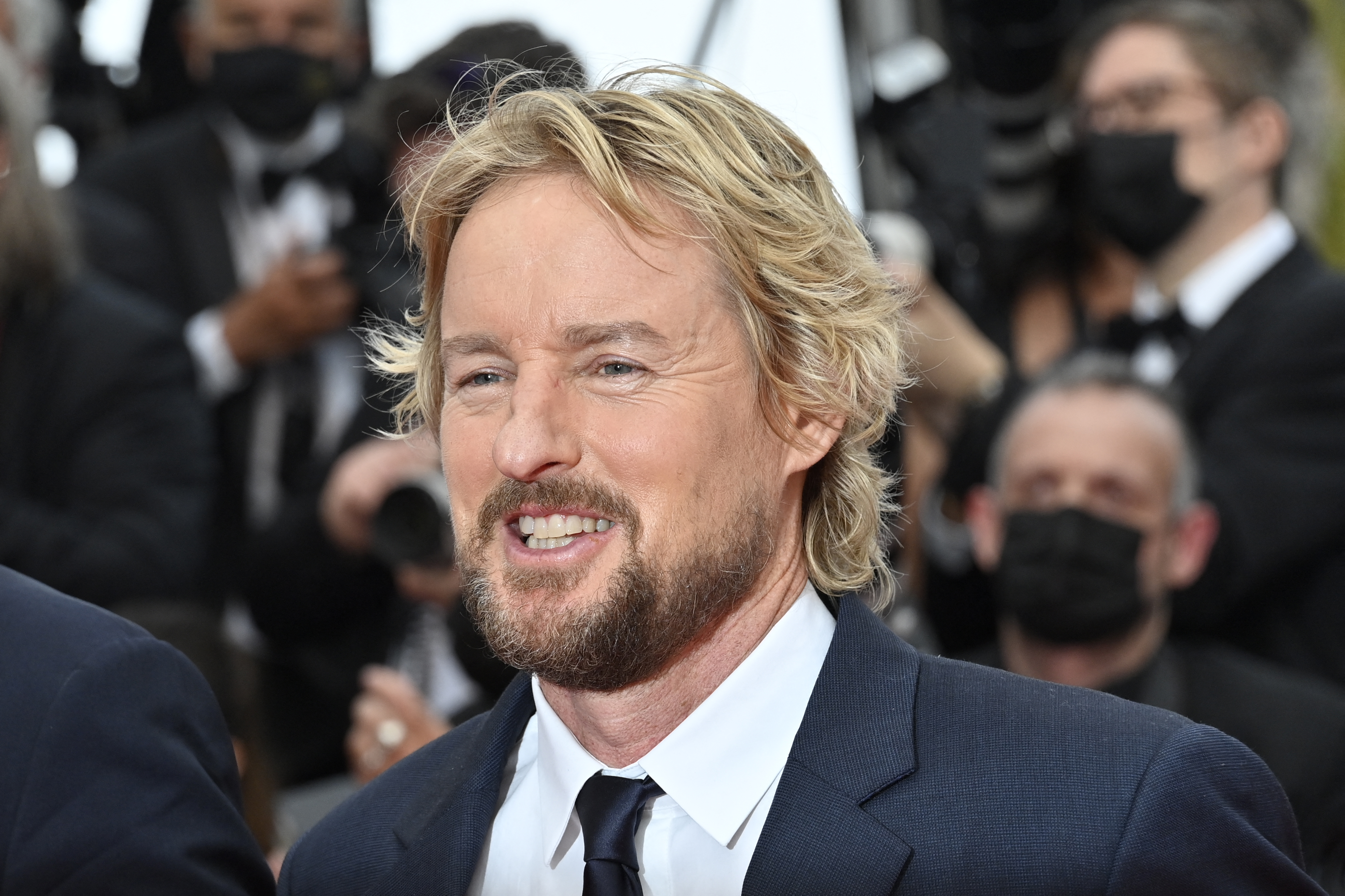 Click to open the image gallery Owen Wilson arriving at the 74th Cannes Film Festival for The French Dispatch screening