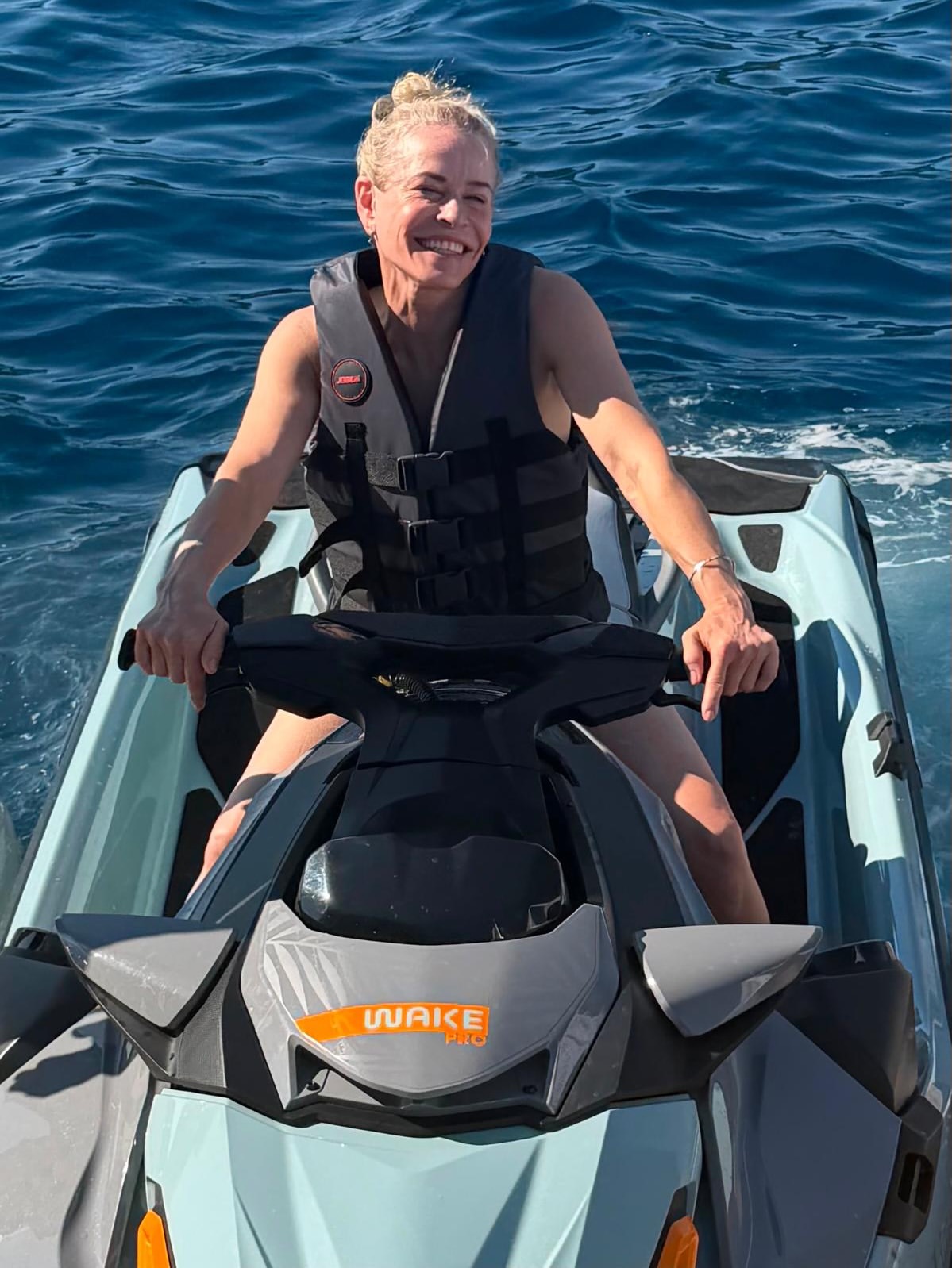 Chelsea Handler on vacation
