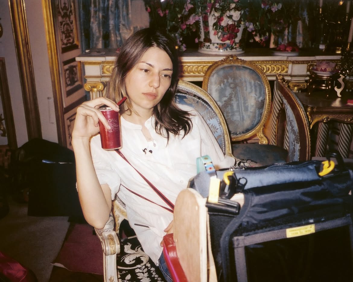 Sofia Coppola behind the scenes