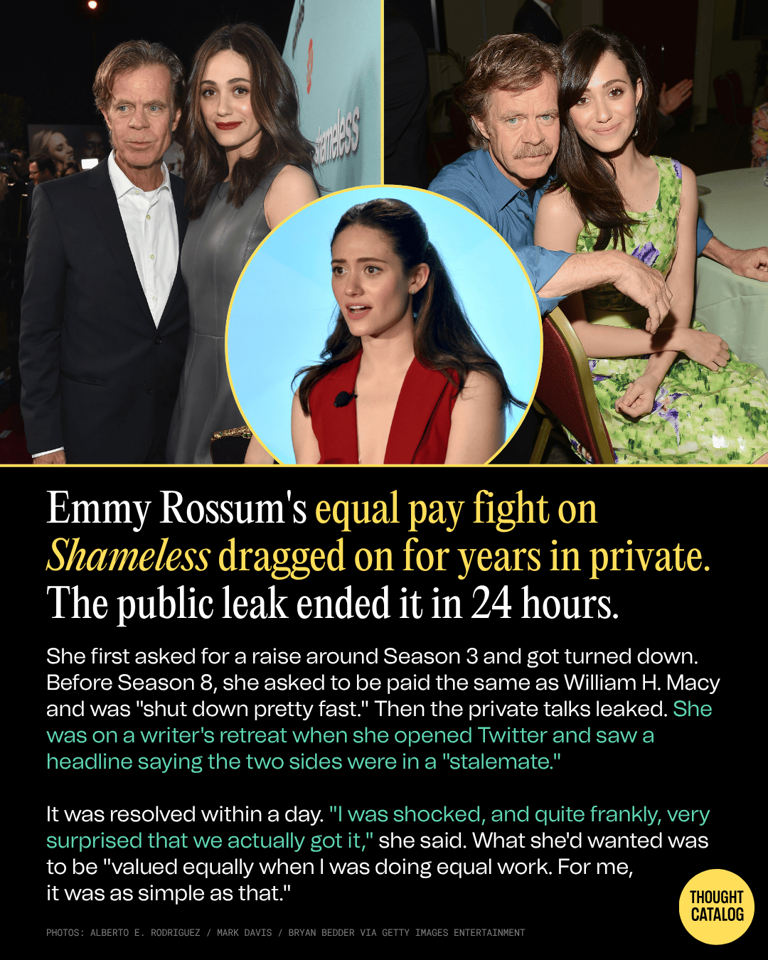 Emmy Rossum's Equal Pay Fight on Shameless Dragged on for Years in Private. The Public Leak Ended It in 24 Hours
