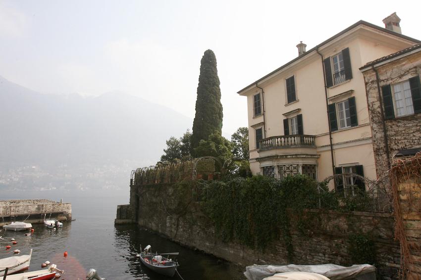 George Clooney, Amal, and Their Twins Coordinated Head to Toe in White and Yellow for a Day on Lake Como