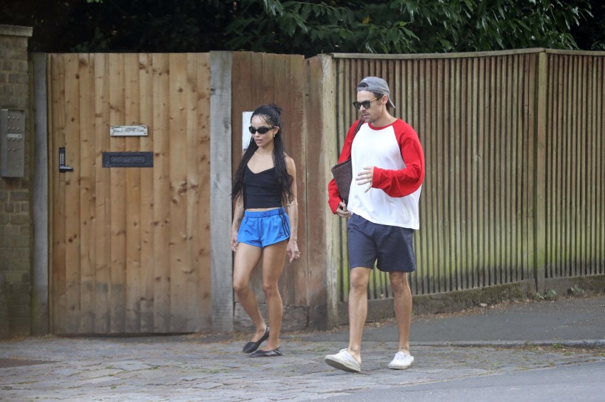 Harry Styles Decompresses With Zoë Kravitz After Final Wembley Show
