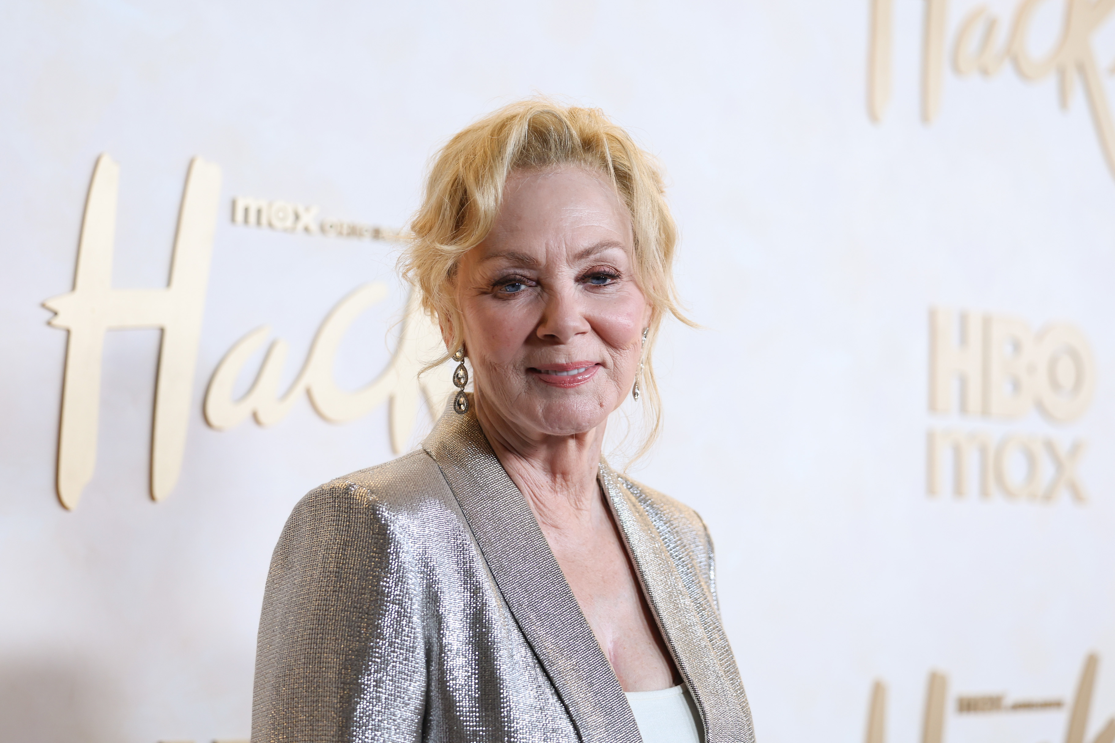 Click to open the image gallery Jean Smart on the red carpet at the HBO Max Hacks premiere in Los Angeles
