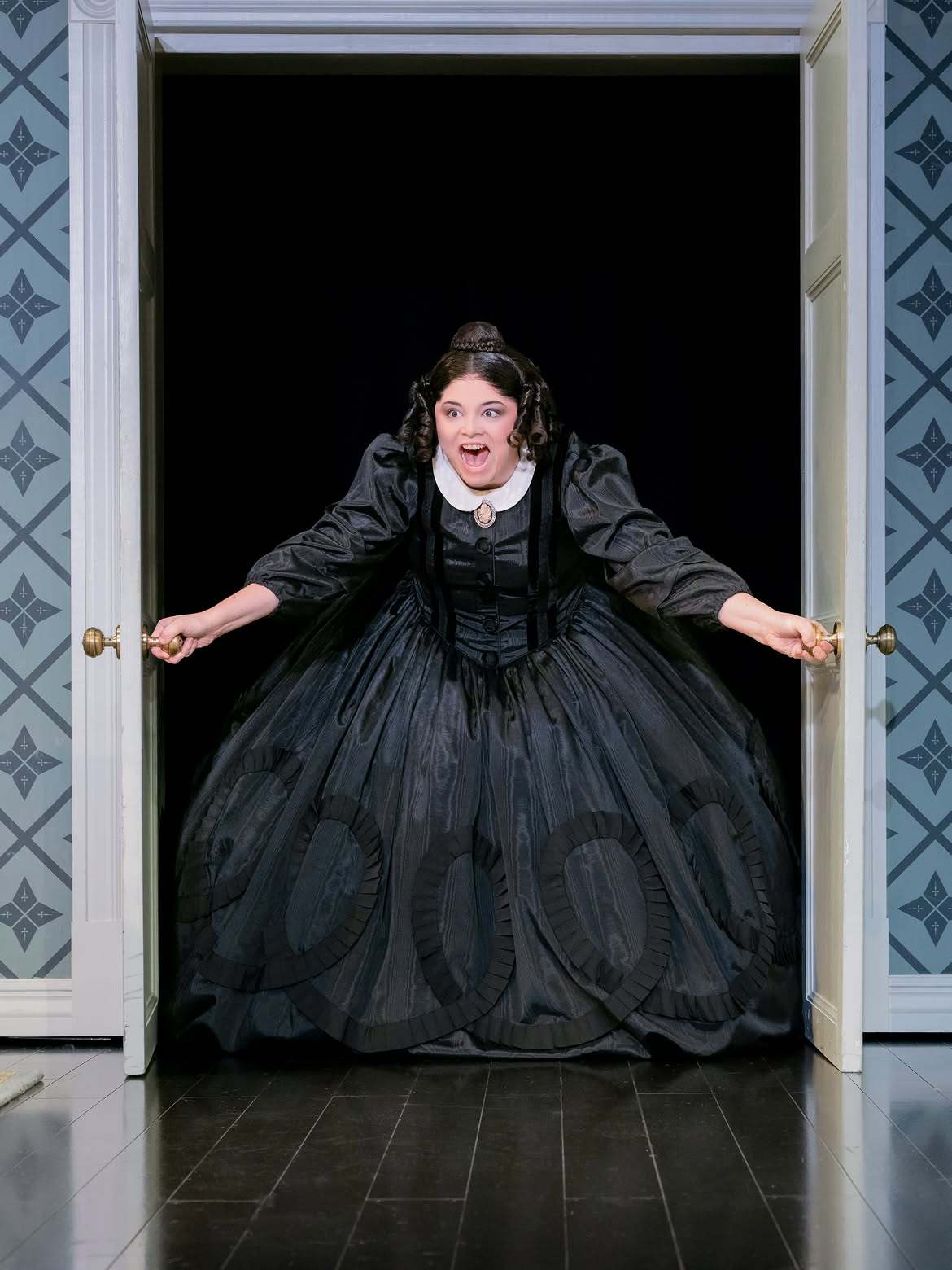 Meg Stalter performing in Oh, Mary! on Broadway at the Lyceum Theatre