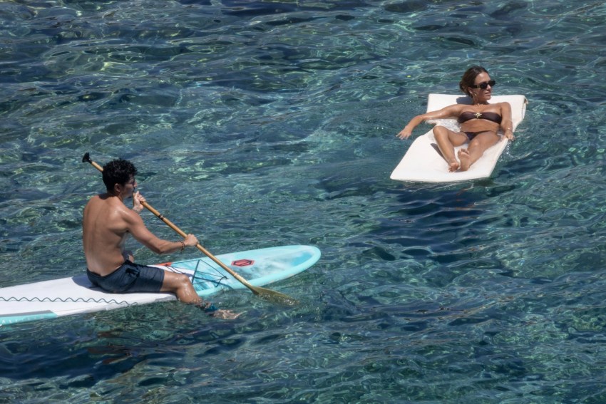 Jessica Alba and Her Boyfriend Went Straight from Taylor Swift’s Wedding to Italy, Where She Was Seen Sunbathing in an $89 Bikini Top at Hotel Il Pellicano