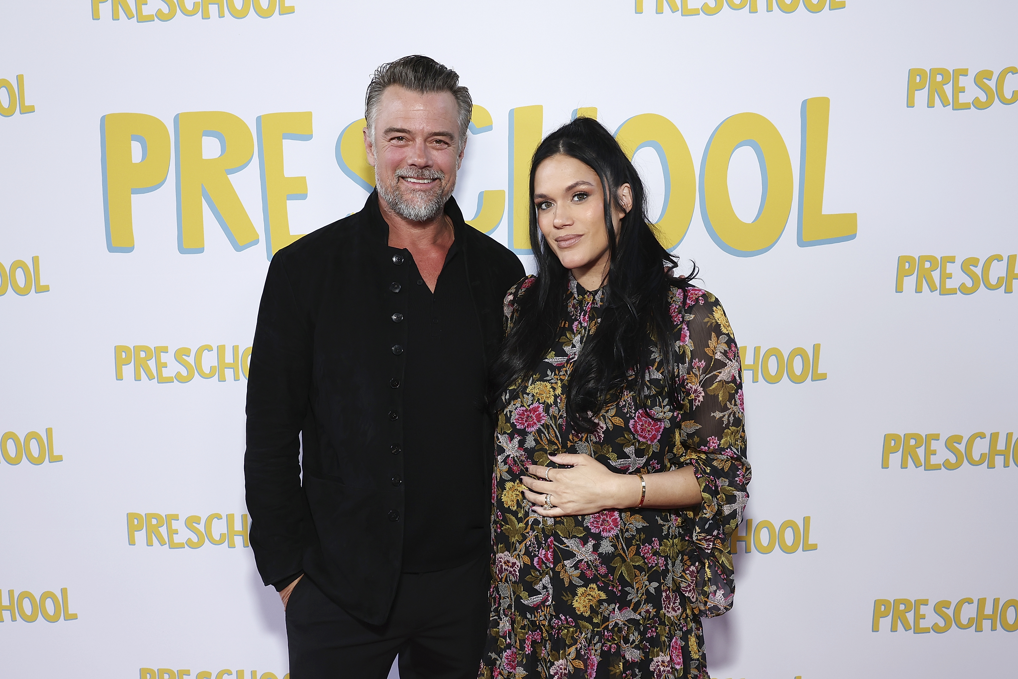 Click to open the image gallery Josh Duhamel and Audra Mari at the UTA Theater in Los Angeles for a Preschool screening