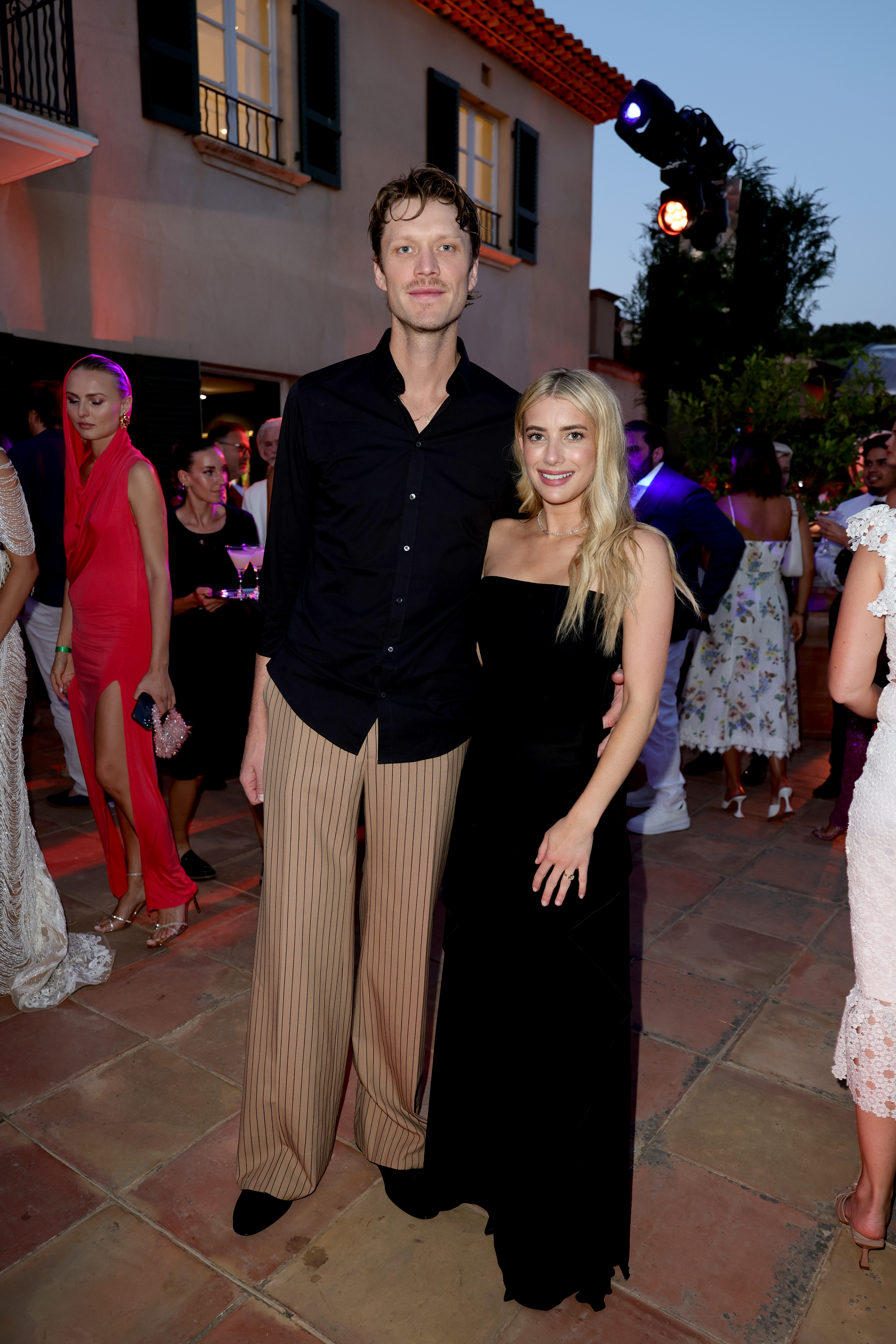 Emma Roberts and Cody John at the Summer Gala by Gala One at Golf Club Saint-Tropez in France
