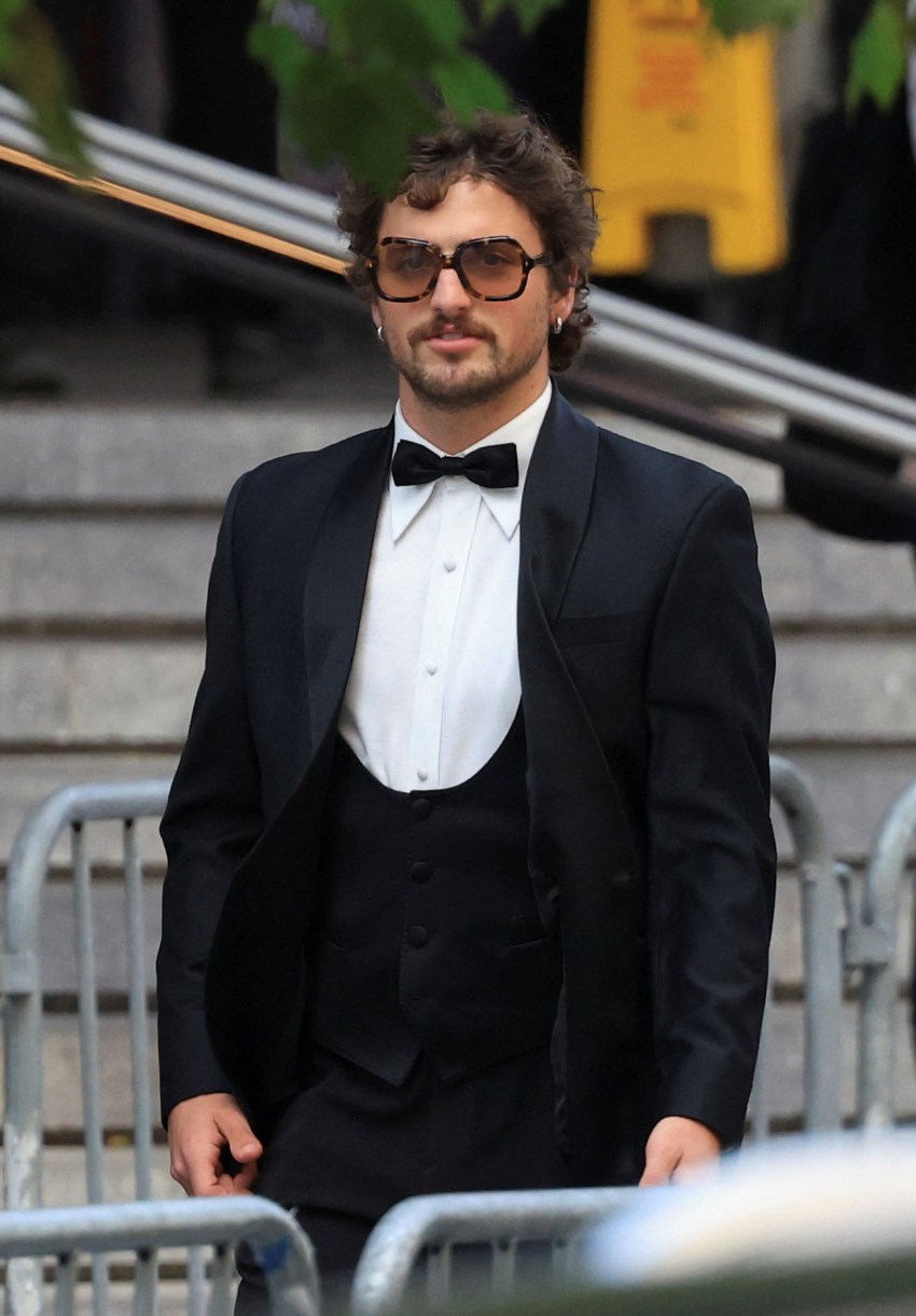 Benson Boone arriving at Madison Square Garden in New York City on July 3, 2026