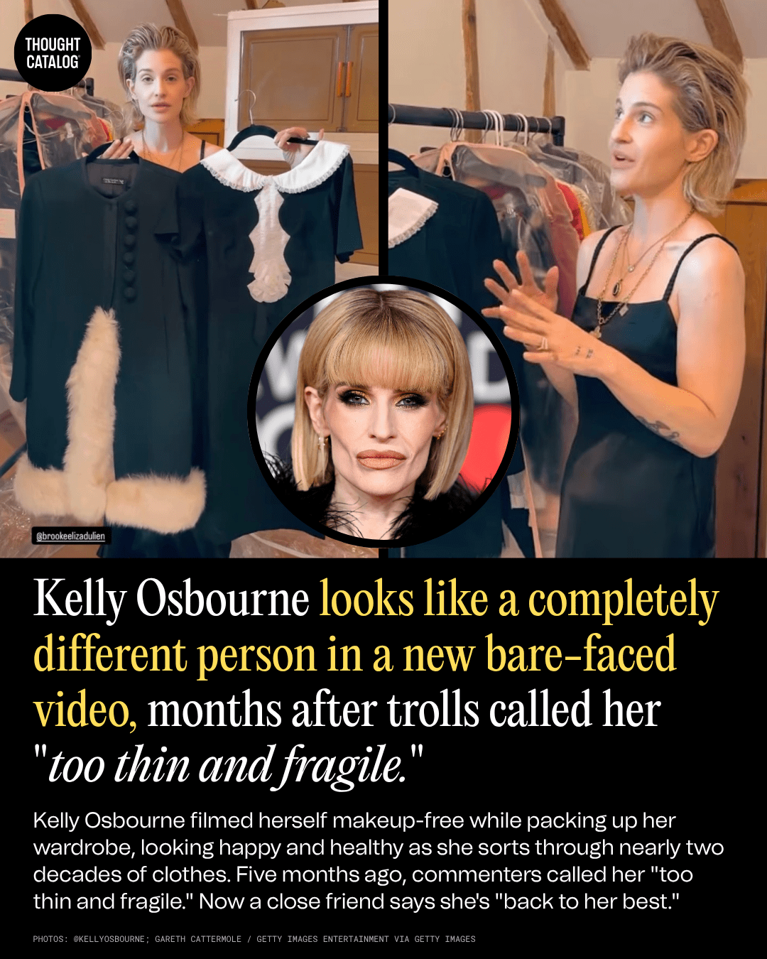 Kelly Osbourne Looks Like a Completely Different Person in a New Bare-Faced Video, Months After Trolls Attacked Her