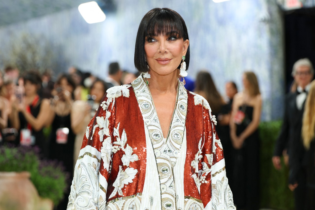 Kris Jenner arriving at the 2026 Met Gala at the Metropolitan Museum of Art in New York City