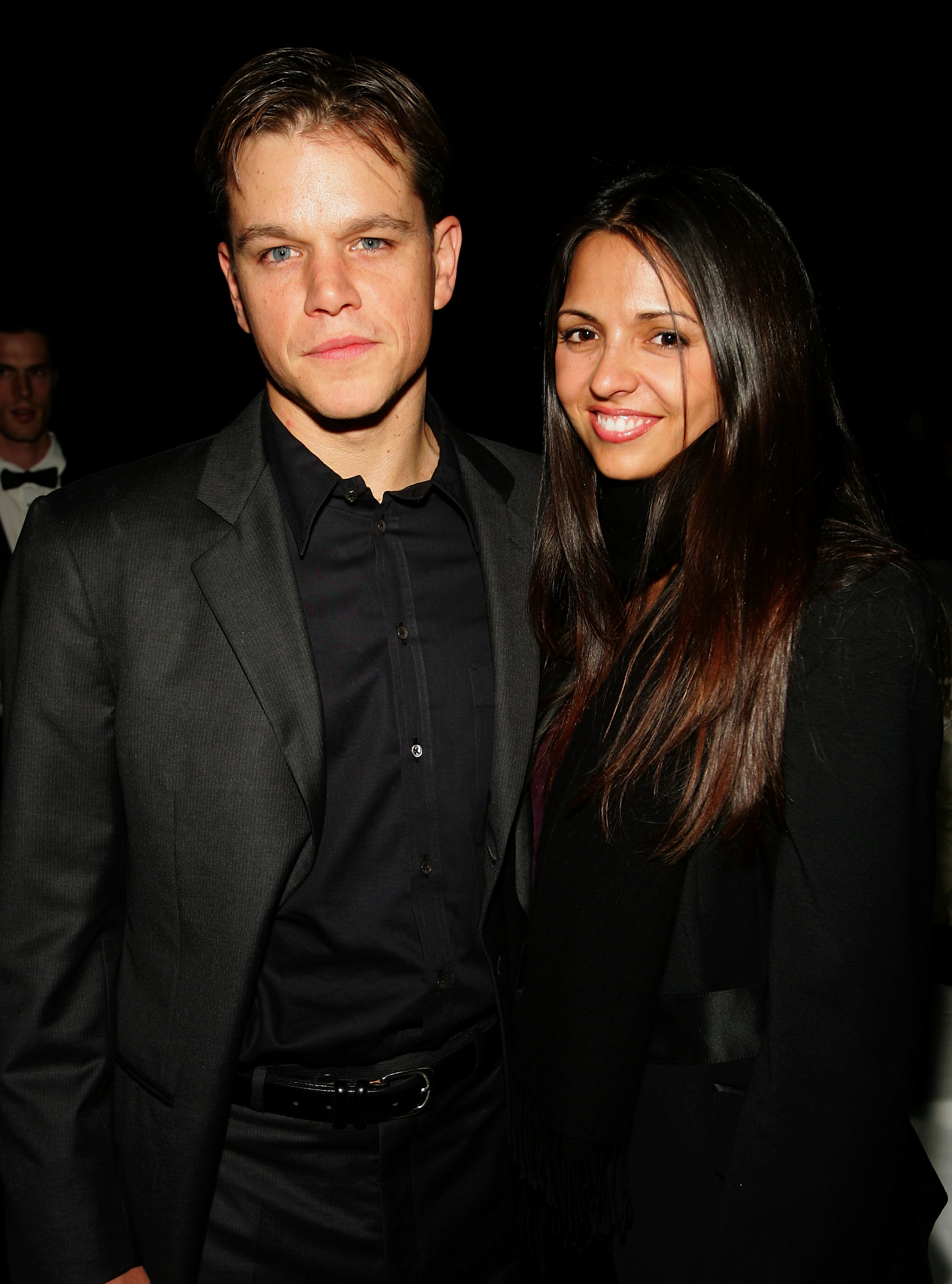 Click to open the image gallery Matt Damon and Luciana Barroso at the Syriana premiere after party at the New York Public Library in 2005
