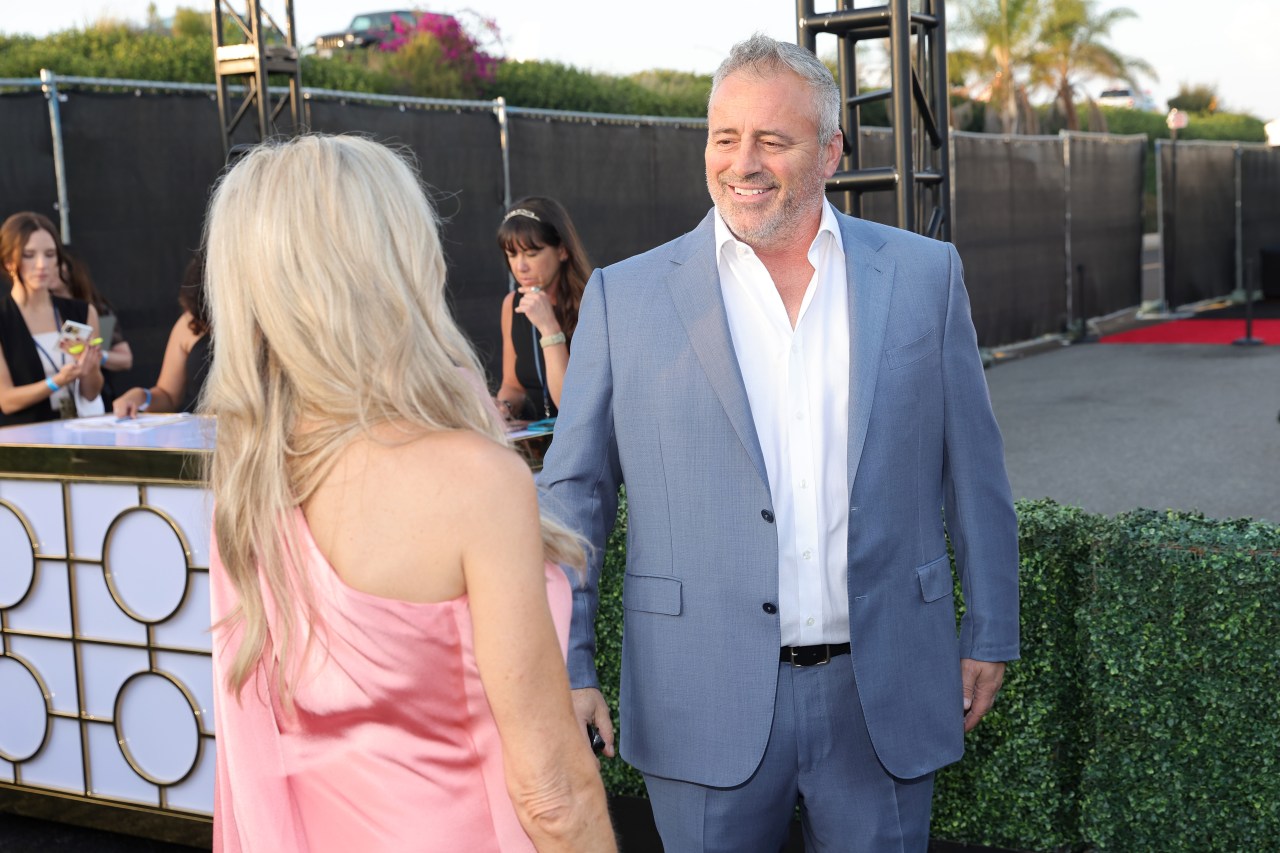 Matt LeBlanc and Ellen K at the 2022 Children's Hospital Los Angeles Gala at Barker Hangar in Santa Monica