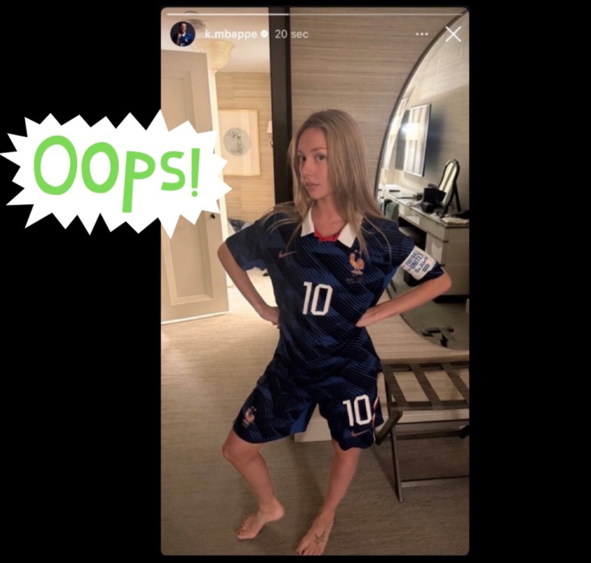 Mbappé Accidentally Posted Ester Expósito to the Whole World, Then Deleted It Seconds Later