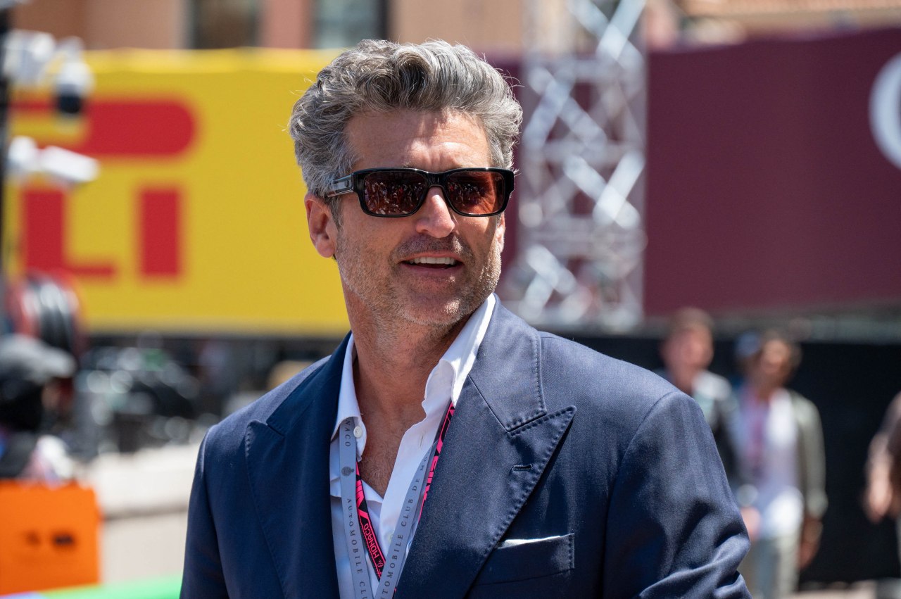 Patrick Dempsey at the Formula 1 Monaco Grand Prix in Monaco