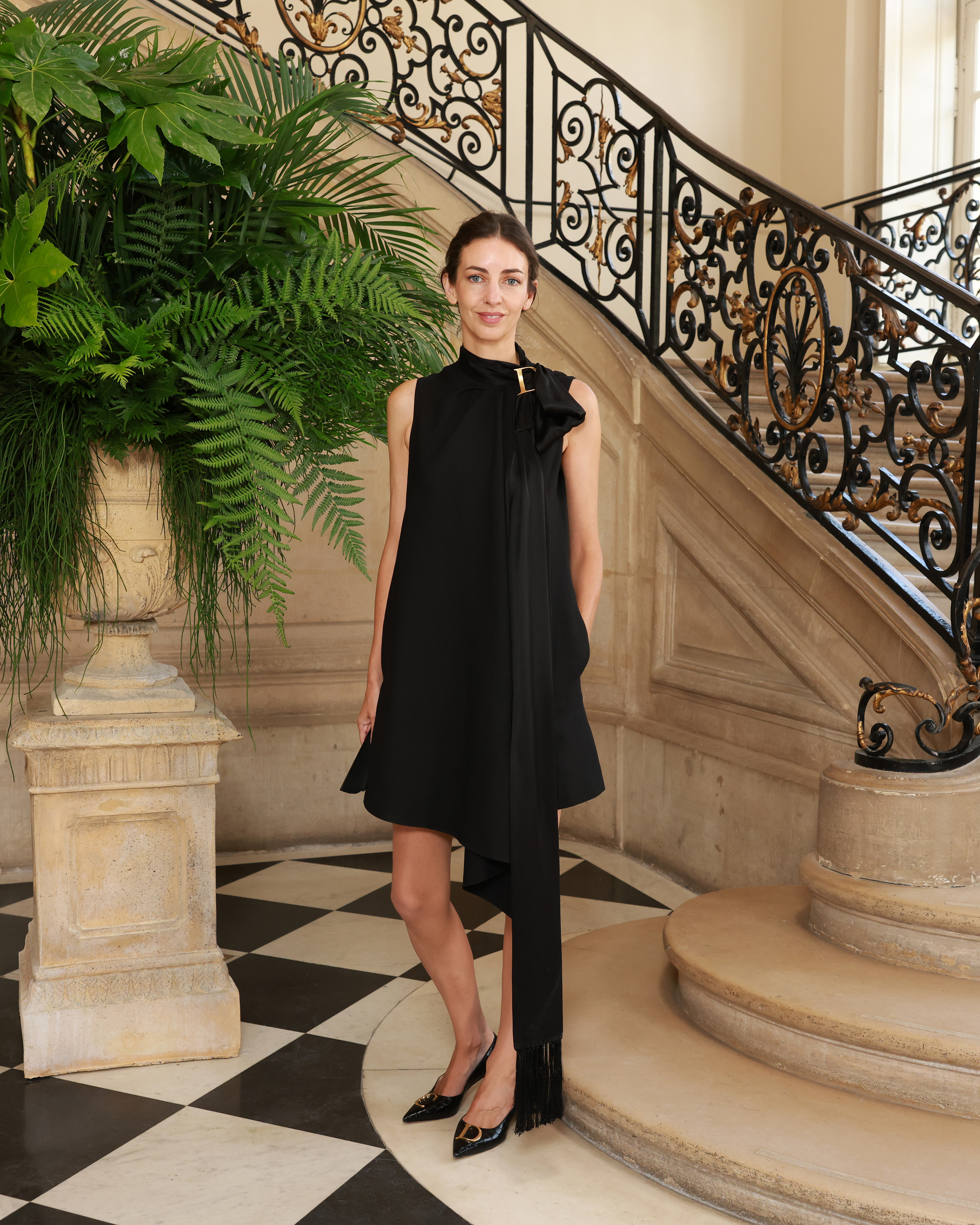 Rose Hanbury, Lady Cholmondeley, at the Christian Dior Haute Couture show during Paris Fashion Week 2026