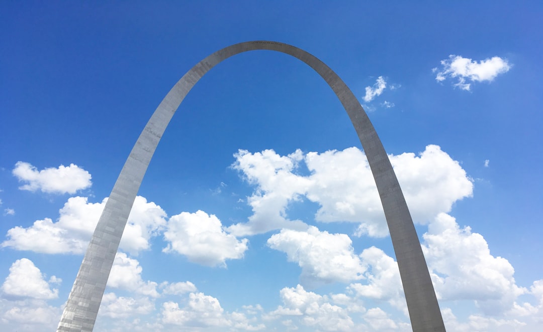 The Gateway Arch in St. Louis, Missouri