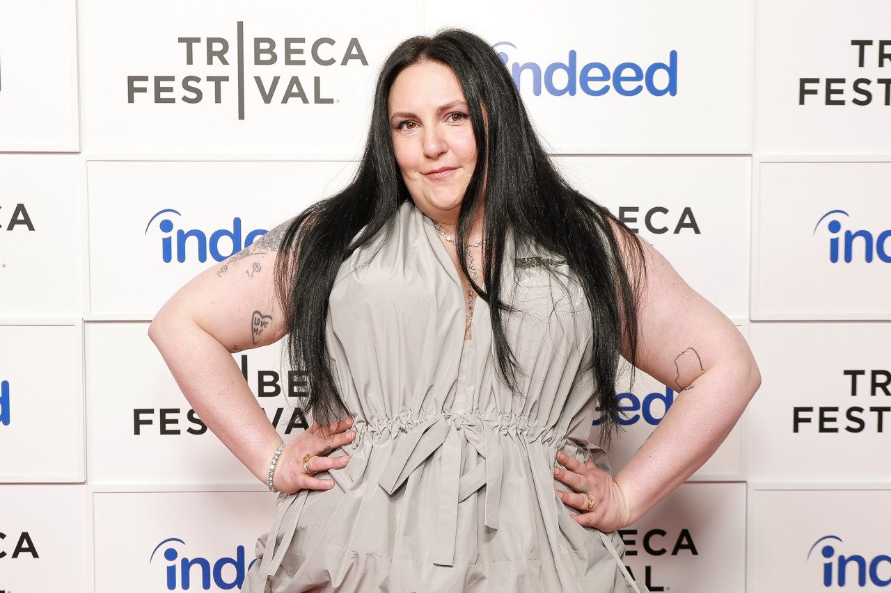 Lena Dunham at Spring Studios during the 2025 Tribeca Festival