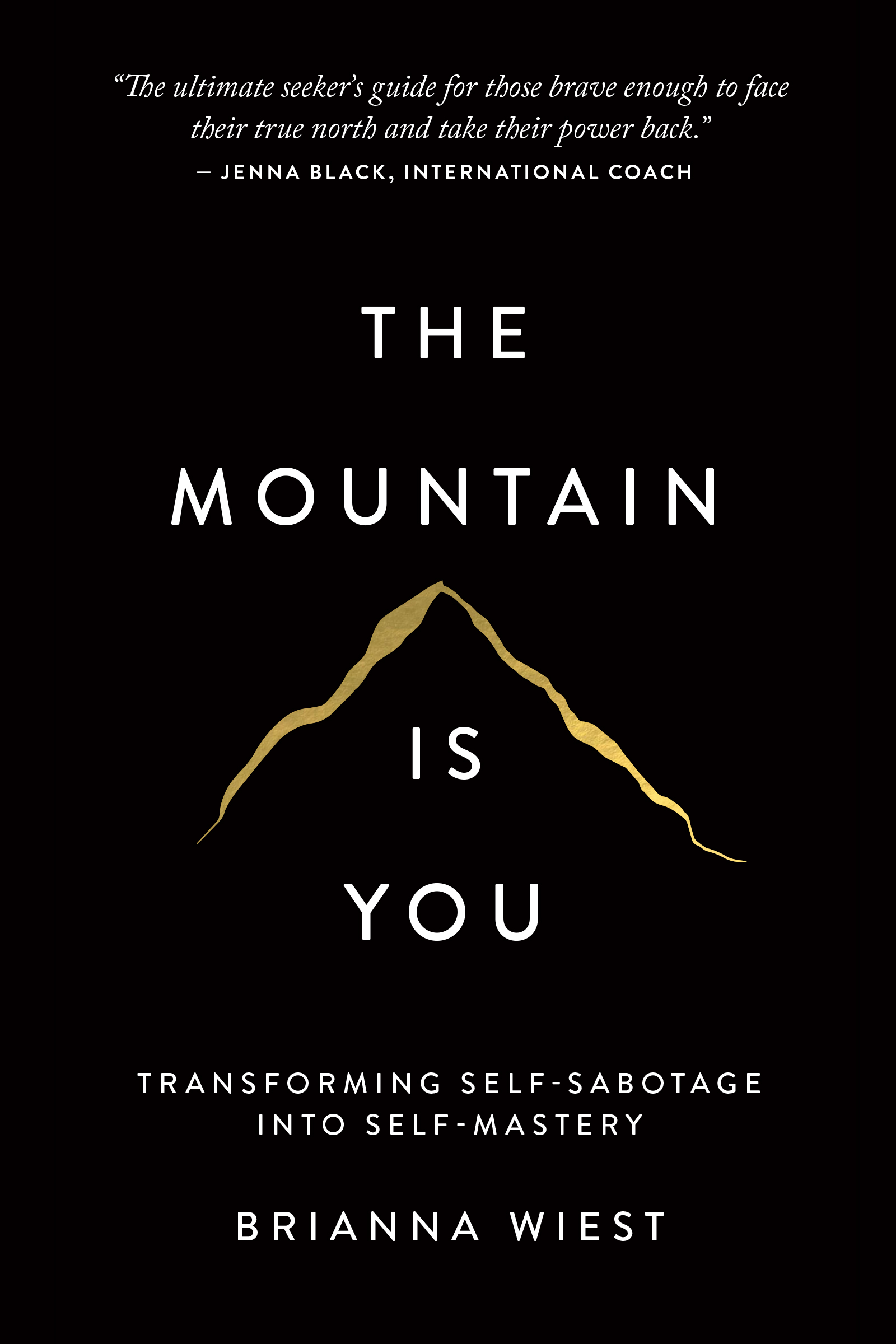 The Mountain Is You by Brianna Wiest — book cover