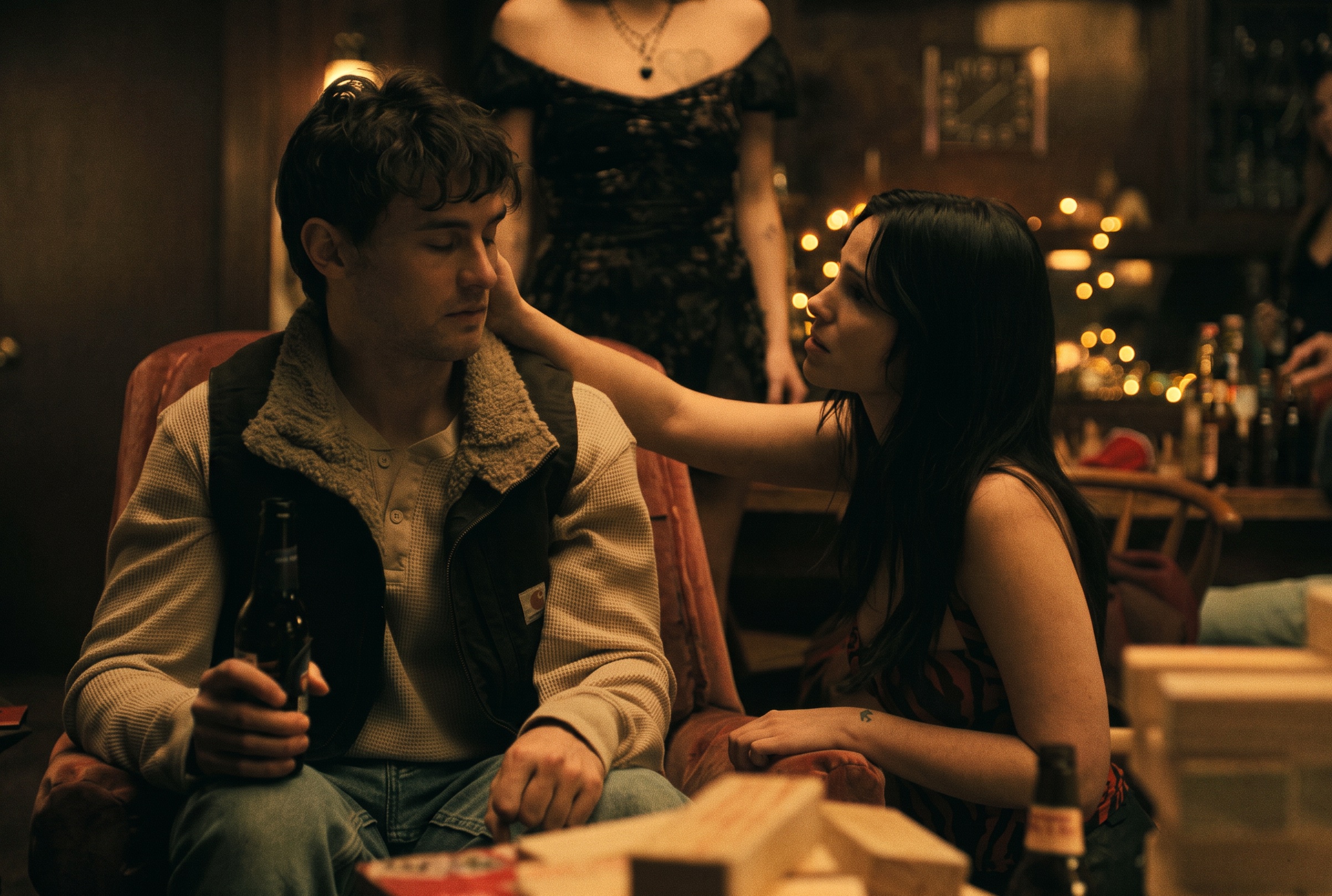 A still from the horror film Obsession