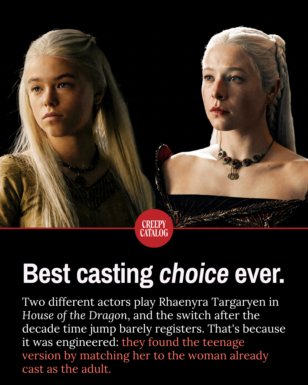 They Cast the Adult Rhaenyra First, Then Used Her Childhood Photos to Find the Teenage One