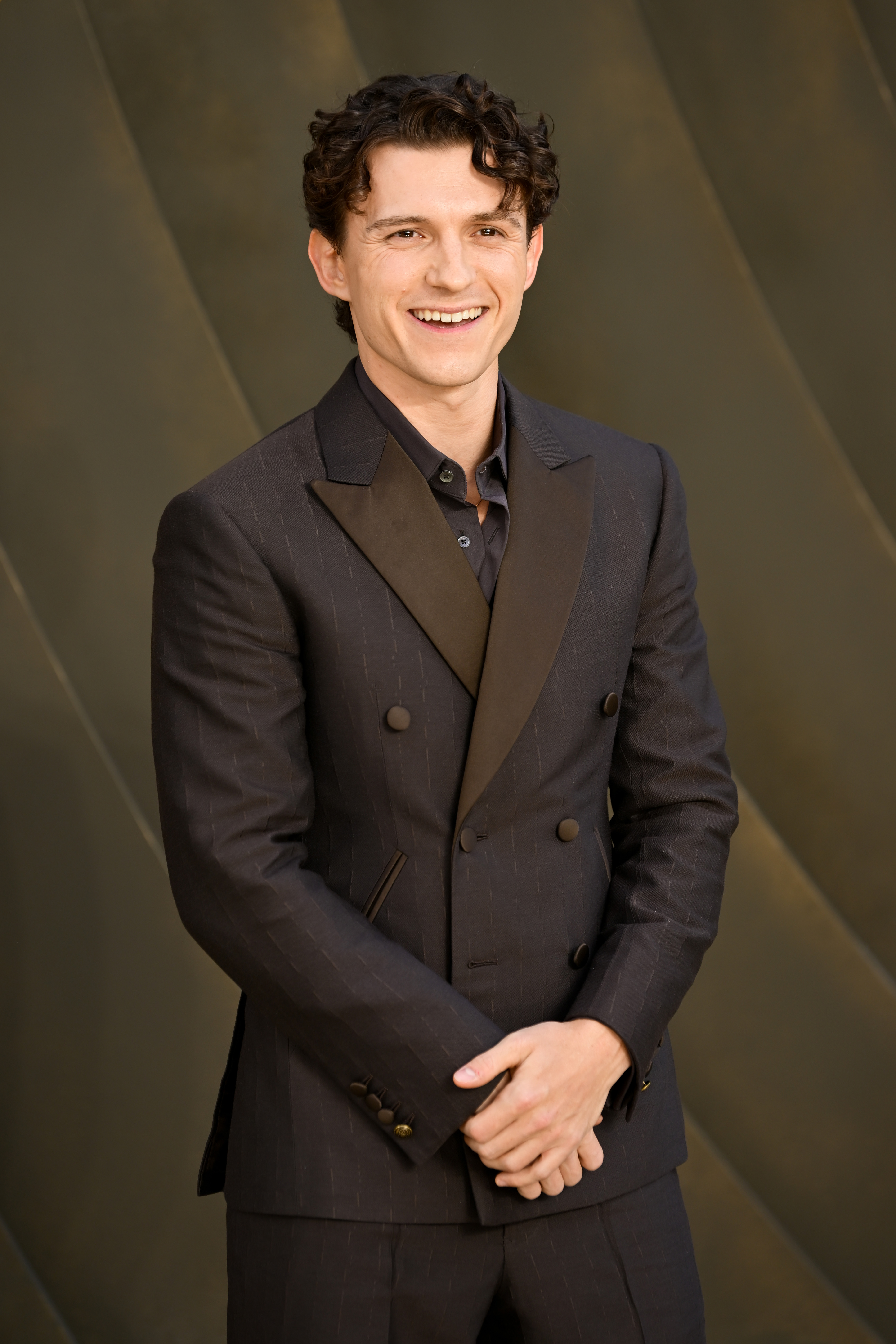 Tom Holland at the world premiere of "The Odyssey" at Odeon Luxe Leicester Square in London
