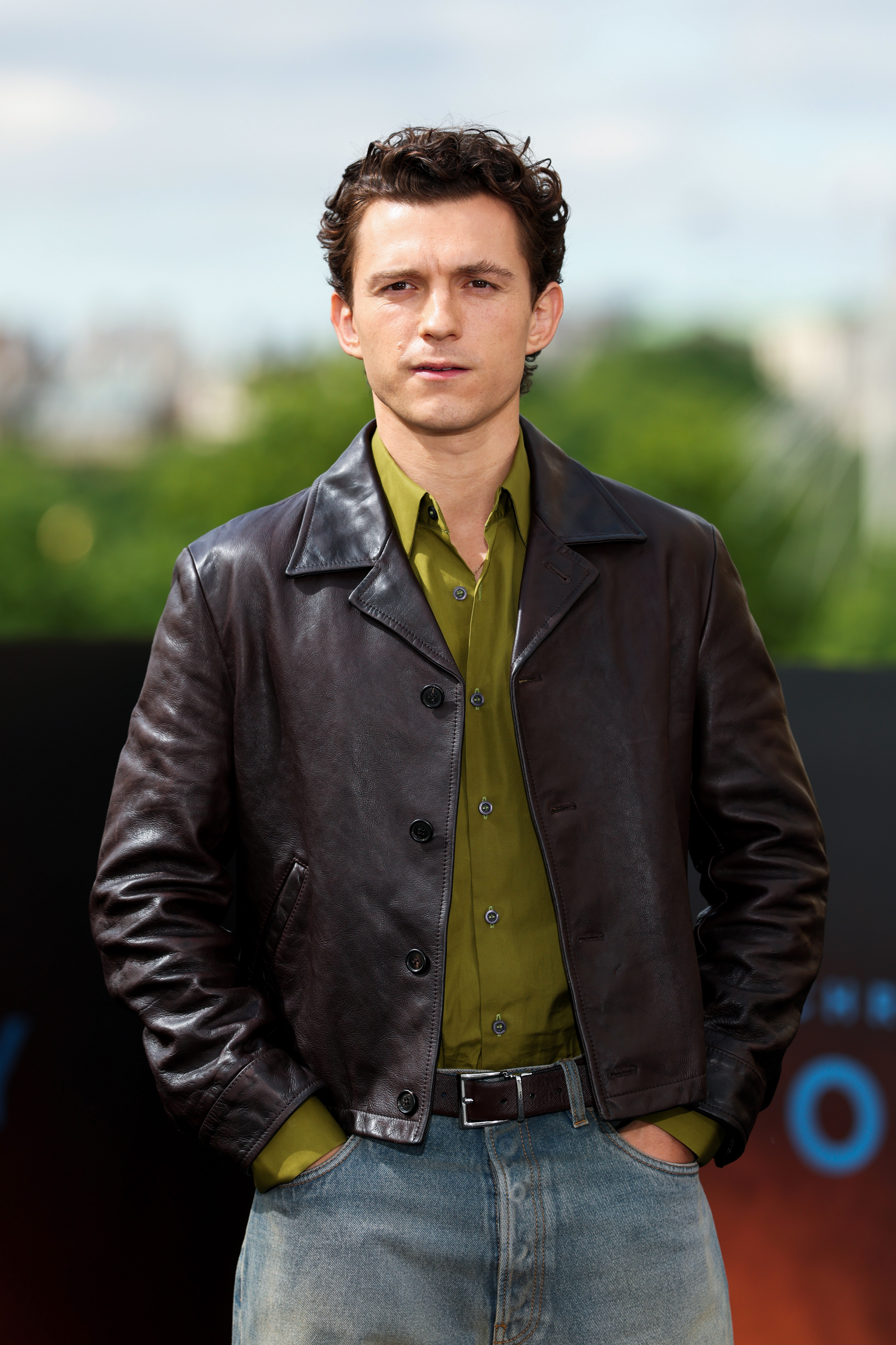 Tom Holland at The Odyssey photocall at the IET Building in London