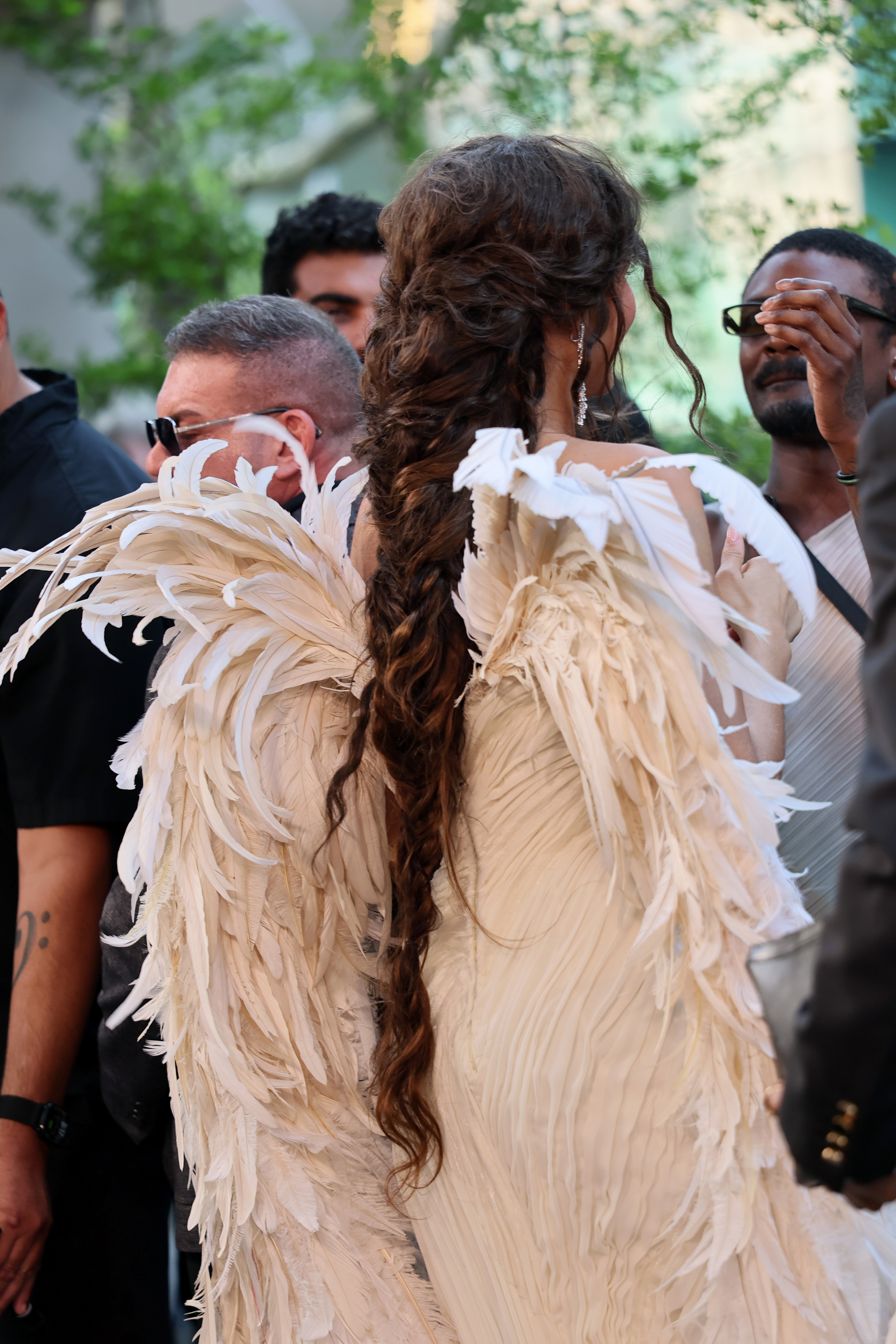 Zendaya at the New York premiere of "The Odyssey" at AMC Lincoln Square Theater
